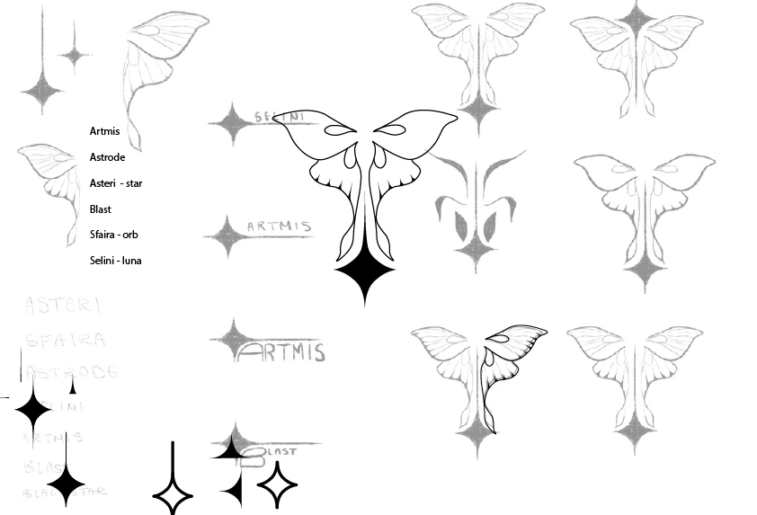 Asteri design process step 1