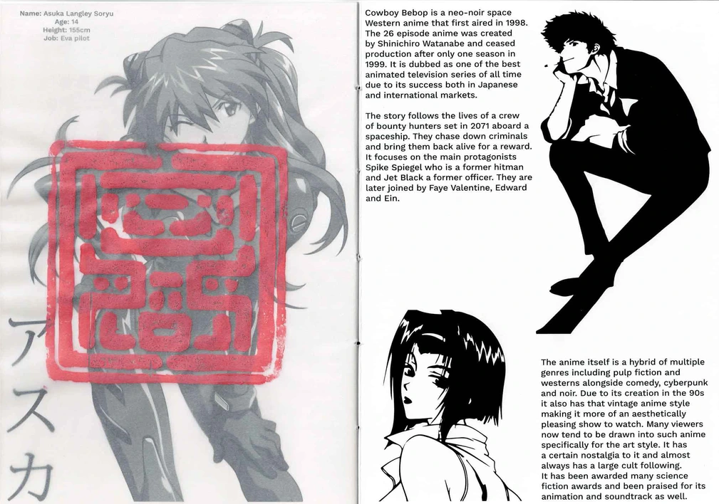 BLAQ Mag Issue 1 Art spread 7