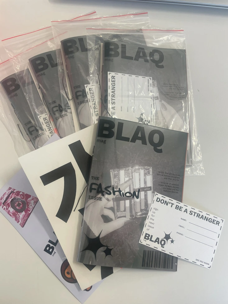 BLAQ Mag Issue 2 Fashion packaging 3