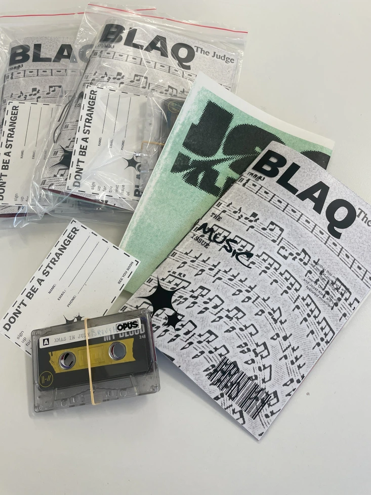 BLAQ Mag Issue 3 Music packaging 2