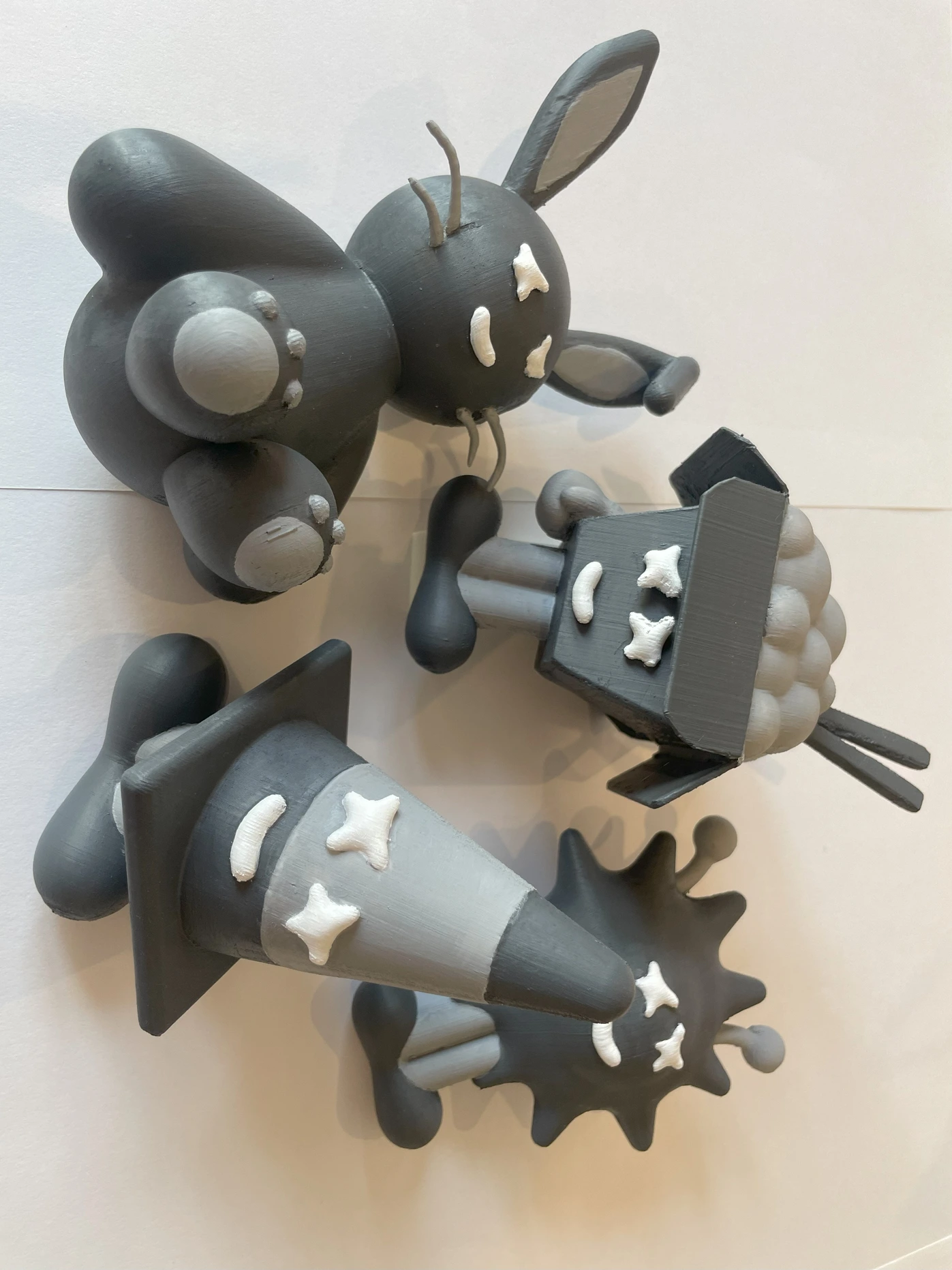 Kaiju 3D printed character collectibles