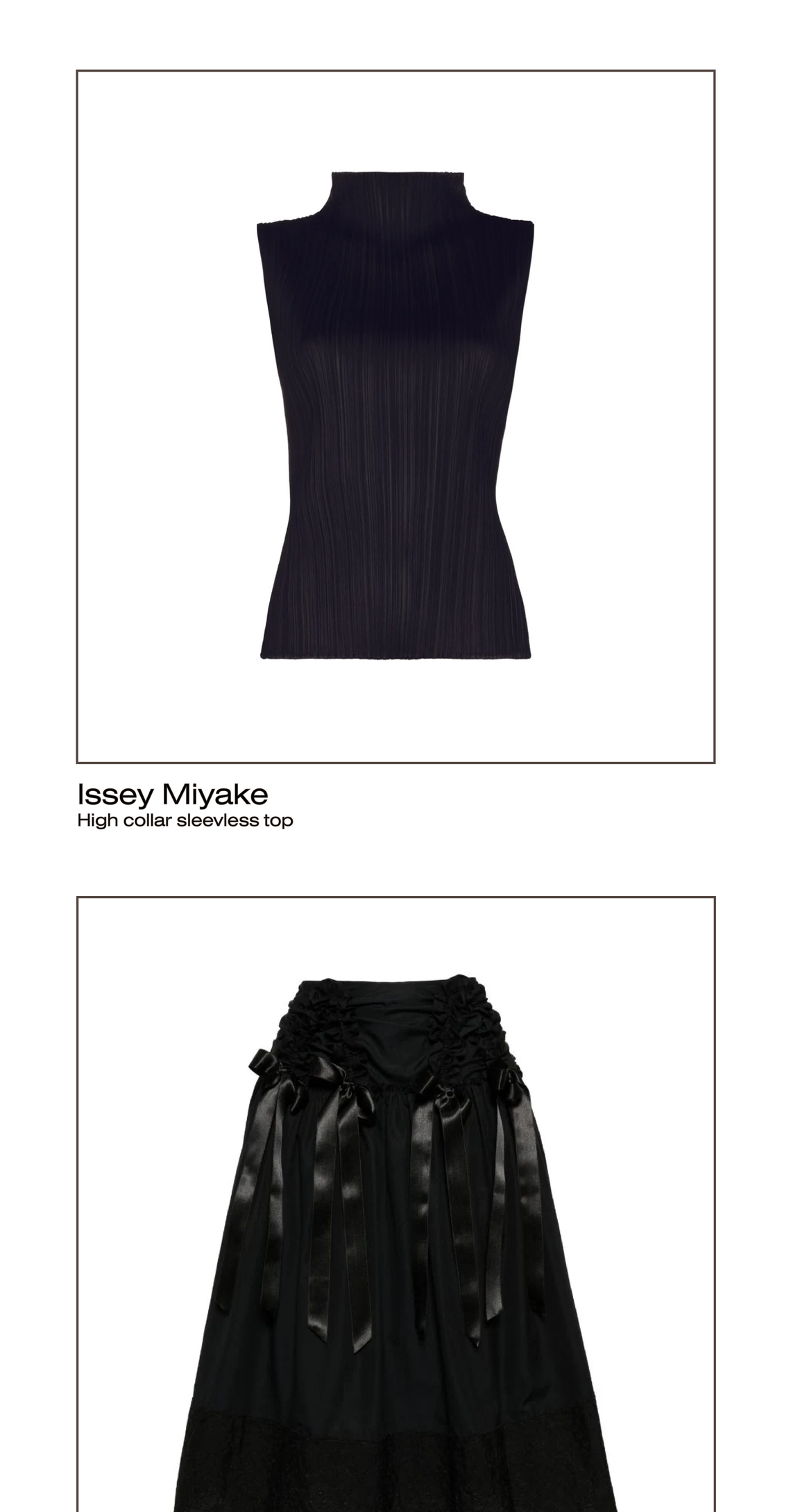 MYSTYLE Today's Style outfit view — skirt and shoes